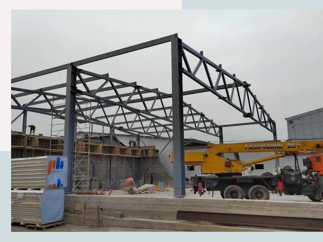 Строительство цехов в Иваново