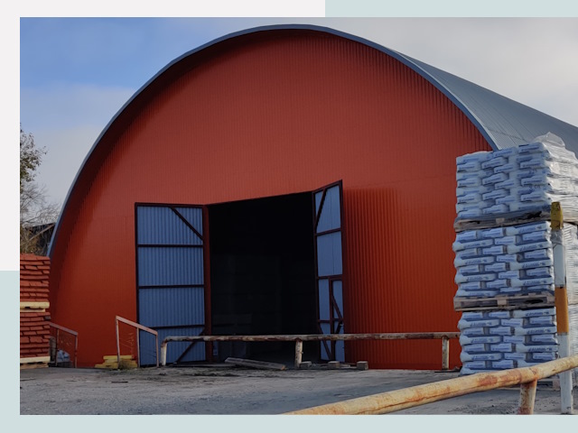 Полукруглые ангары по цене от 620 руб. в Иваново