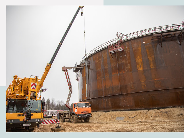 Монтаж резервуаров в Иваново от 620 руб. за м³