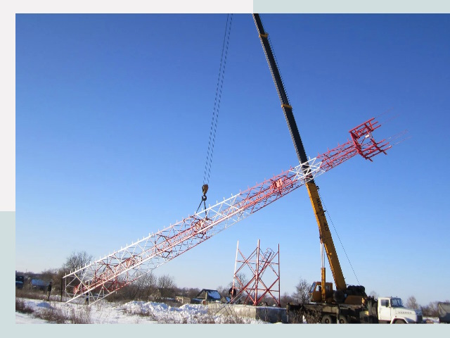 Строительство башен связи в Иваново от 620 руб.