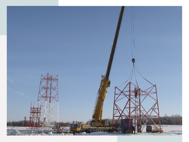 Монтаж вышек связи в Иваново