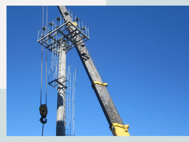 Монтаж осветительных мачт в Иваново от 620 руб.