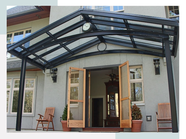 Козырьки металлические в Иваново