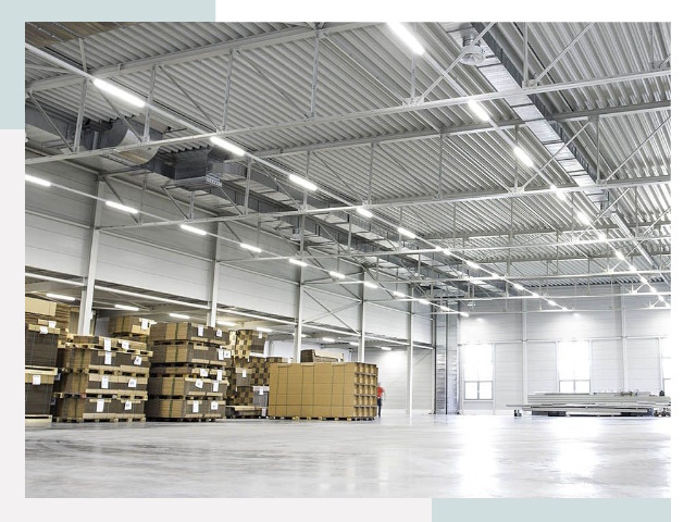 Освещение ангаров в Иваново