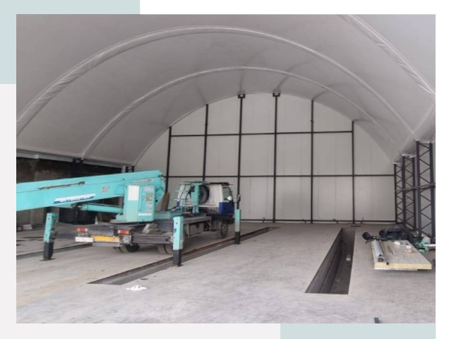 Внутреннее оснащение ангаров в Иваново