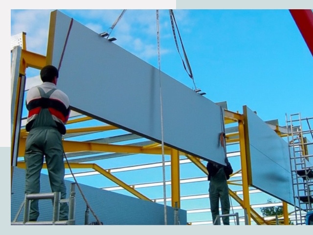 Монтаж сэндвич-панелей в Иваново от 620 руб.